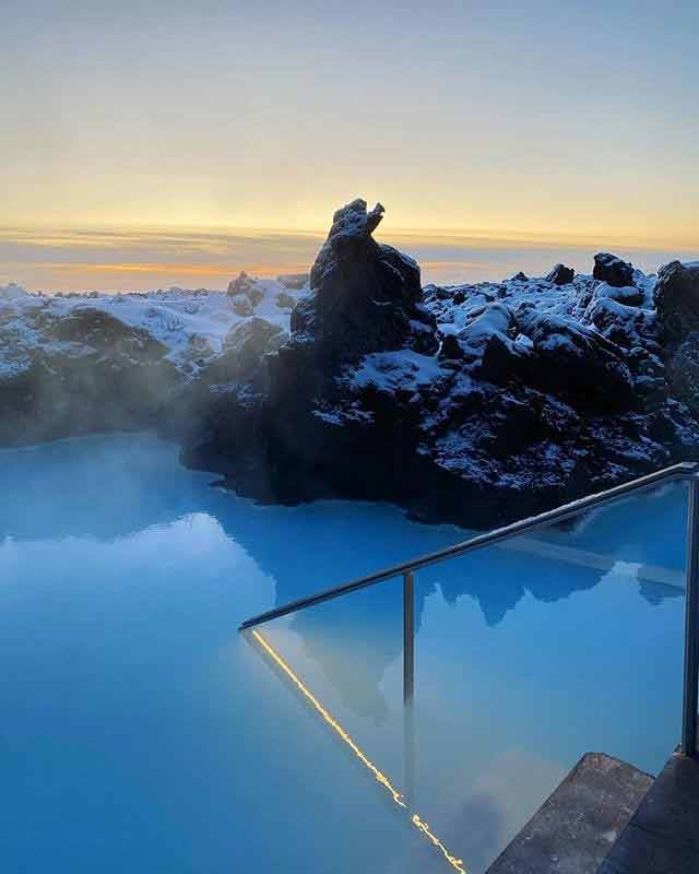 Niebieska Laguna, Islandia