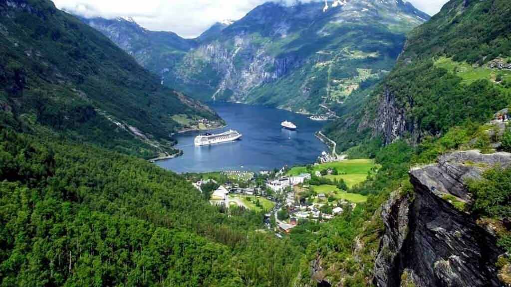 Geirangerfjord - Wycieczka do Norwegii