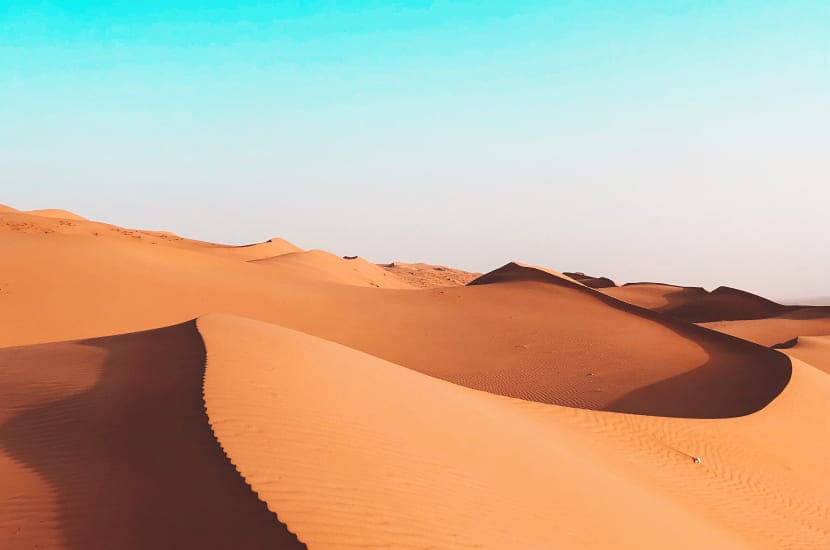 Pustynia w Omanie