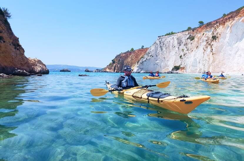 Kajaki na Kefalonii