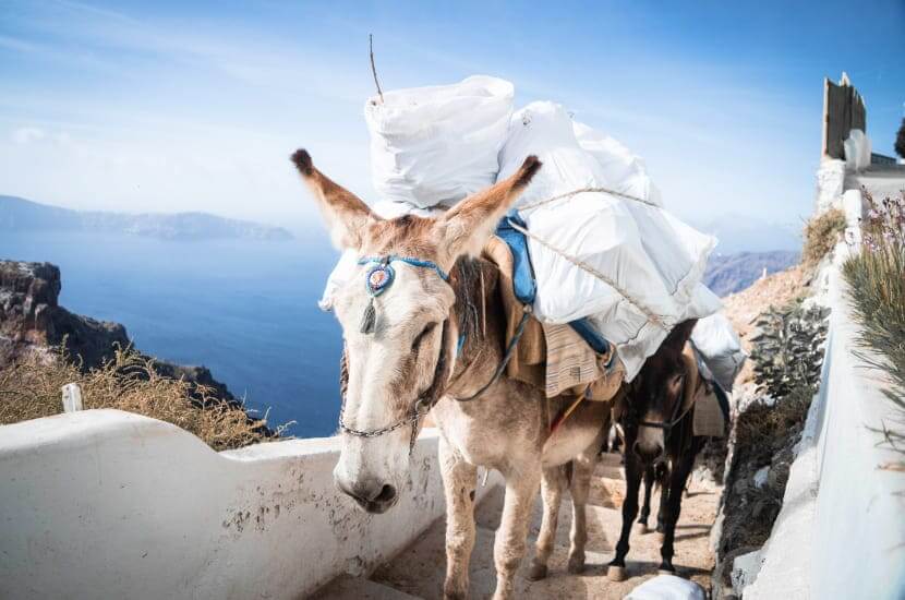 Santorini - temperatura