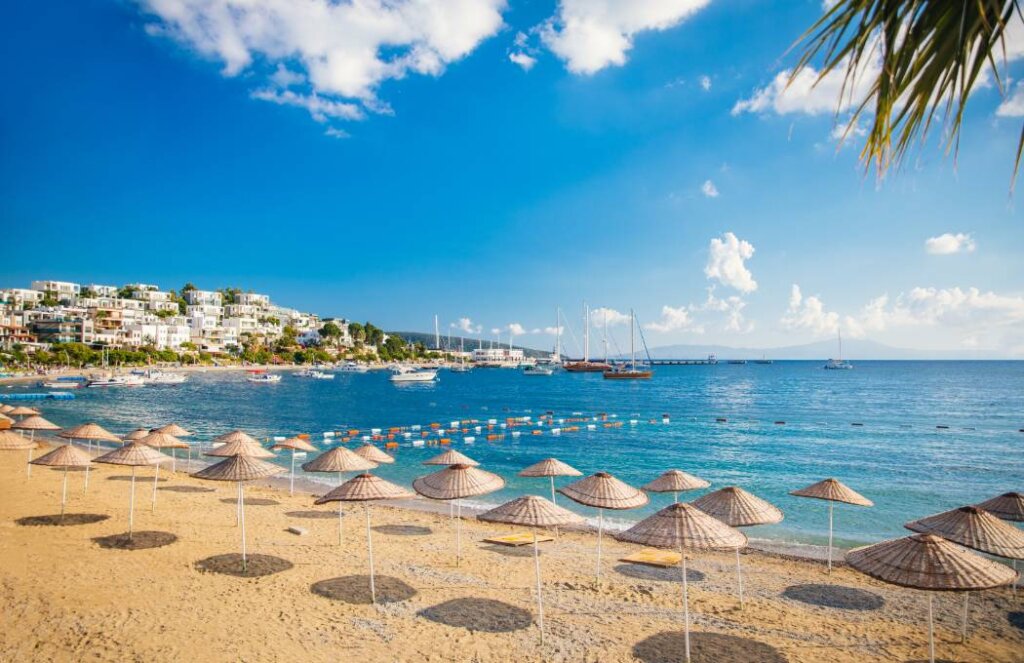 Plaża Bodrum Beach - Turcja