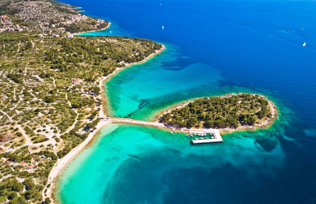 Podvrske Beach Chorwacja