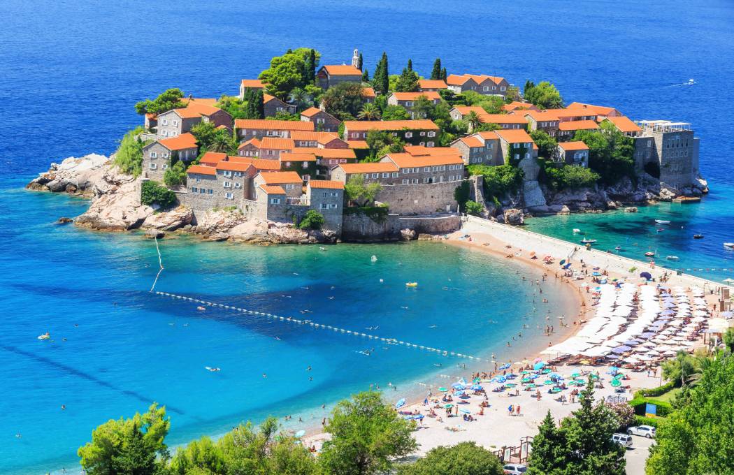 Sveti Stefan Beach Czarnogóra