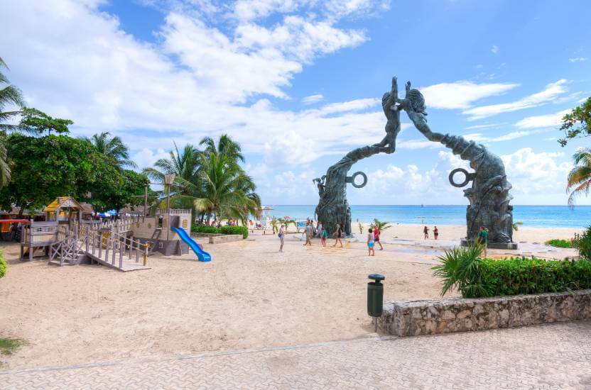 Całoroczna pogoda dla Playa del Carmen