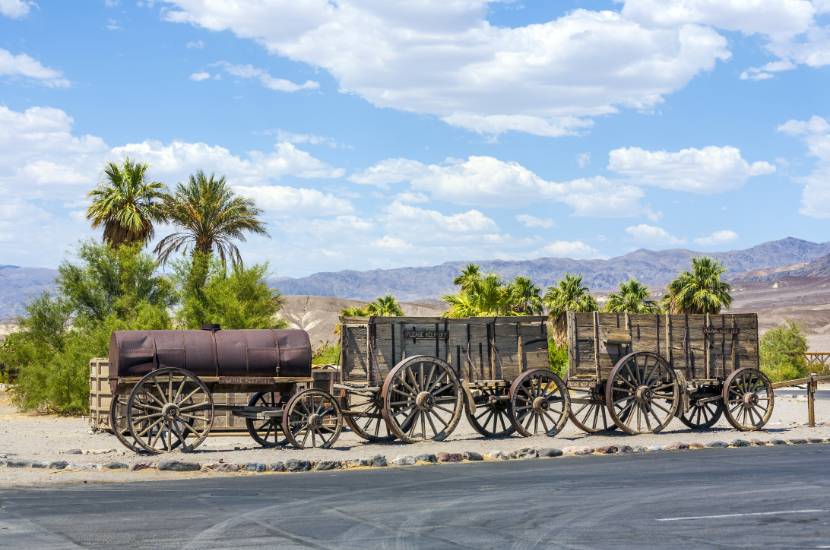Furnance Creek – punkt widokowy, pustynia Mojave