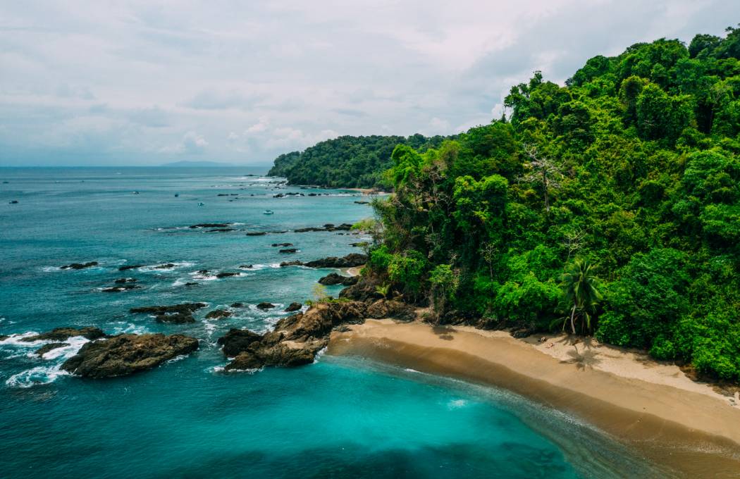 Isla del Caño Beach Kostaryka