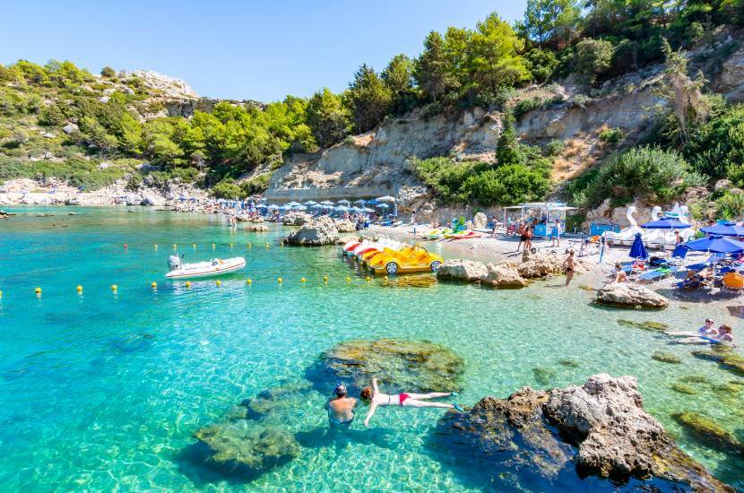 Kiedy najcieplej na Rodos