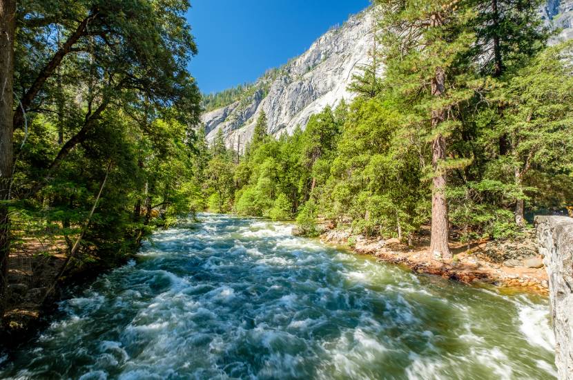 Park Narodowy Yosemite – Rzeka Merced