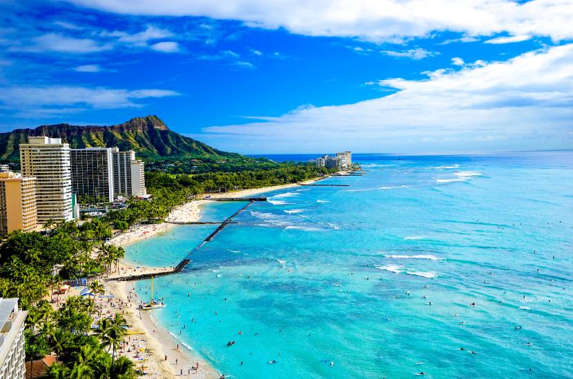 Waikiki Beach, Oahu – obowiązkowo na zwiedzanie USA!