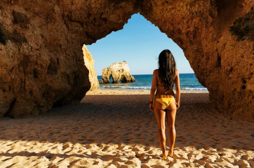 Plaża w Algarve