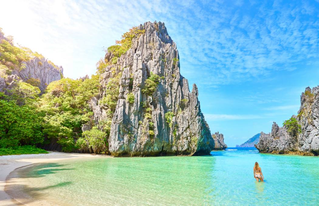 Hidden Beach Filipiny
